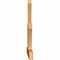 Ekena Millwork Richland Rough Sawn Timber Gable Bracket, Western Red Cedar, 60"W x 32"H x 2"D x 4"F, 13/12 Pitch GBW060X32X0204RIC00RWR - alternate 3